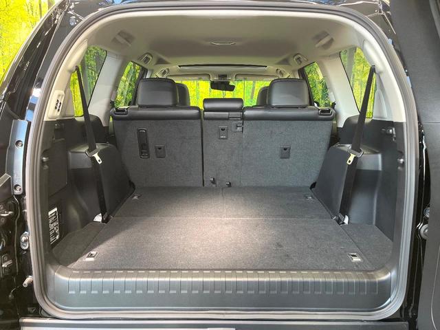 ランドクルーザープラド ＴＸ　Ｌパッケージ　サンルーフ　セーフティセンス　純正９型ディスプレイオーディオ　全周囲カメラ　レーダークルーズ　シートエアコン　パワーシート　ＬＥＤヘッド＆フォグ　オートハイビーム　純正１９インチアルミ　革シート（11枚目）