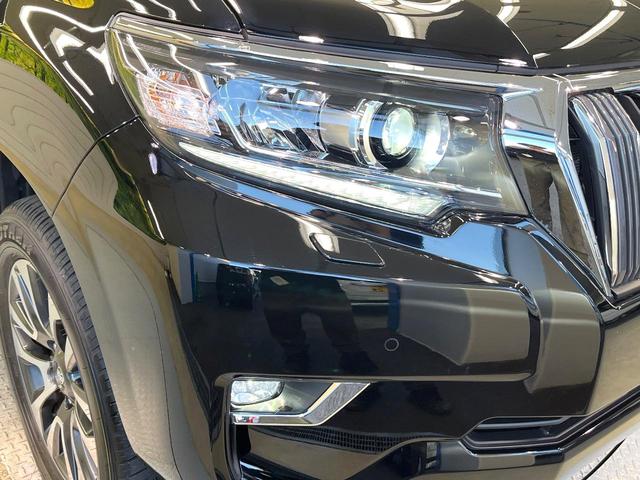 ランドクルーザープラド ＴＸ　Ｌパッケージ　サンルーフ　セーフティセンス　純正９型ディスプレイオーディオ　全周囲カメラ　レーダークルーズ　シートエアコン　パワーシート　ＬＥＤヘッド＆フォグ　オートハイビーム　純正１９インチアルミ　革シート（13枚目）
