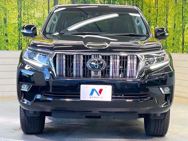 ランドクルーザープラド ＴＸ　Ｌパッケージ　サンルーフ　セーフティセンス　純正９型ディスプレイオーディオ　全周囲カメラ　レーダークルーズ　シートエアコン　パワーシート　ＬＥＤヘッド＆フォグ　オートハイビーム　純正１９インチアルミ　革シート（15枚目）