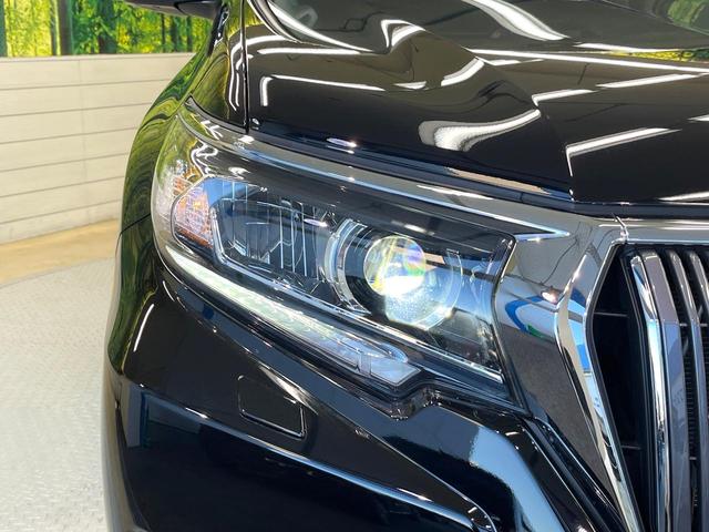 ランドクルーザープラド ＴＸ　Ｌパッケージ　サンルーフ　セーフティセンス　純正９型ディスプレイオーディオ　全周囲カメラ　レーダークルーズ　シートエアコン　パワーシート　ＬＥＤヘッド＆フォグ　オートハイビーム　純正１９インチアルミ　革シート（30枚目）