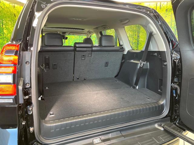 ランドクルーザープラド ＴＸ　Ｌパッケージ　サンルーフ　セーフティセンス　純正９型ディスプレイオーディオ　全周囲カメラ　レーダークルーズ　シートエアコン　パワーシート　ＬＥＤヘッド＆フォグ　オートハイビーム　純正１９インチアルミ　革シート（42枚目）