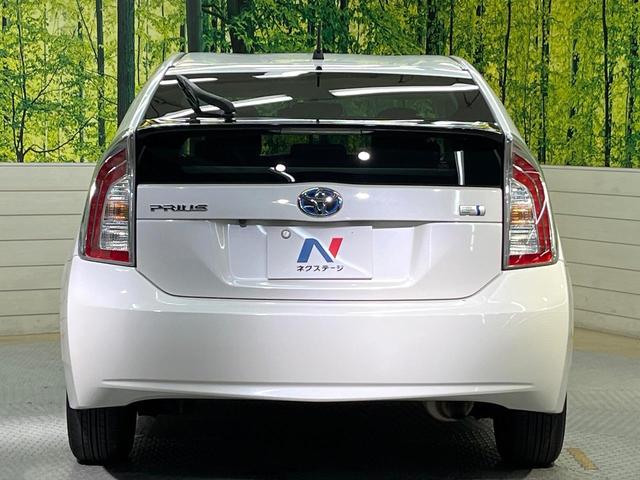 プリウス Ｓ　バックカメラ　禁煙車　ドラレコ　スマートキー　ＨＩＤヘッド　ナビ連動ＥＴＣ　オートライト　オートエアコン　Ｂｌｕｅｔｏｏｔｈ　ＣＤ　ＤＶＤ再生　地デジ（15枚目）