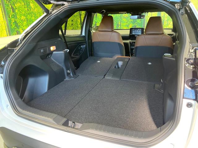 ヤリスクロス ハイブリッドZ アドベンチャー 禁煙車 純正8型ディスプレイ 2トーンカラー バックカメラ シートヒーター ハーフレザーシート Bluetooth再生 レーダークルーズ コーナーセンサー セーフティセンス ステアリングヒーター(43枚目)