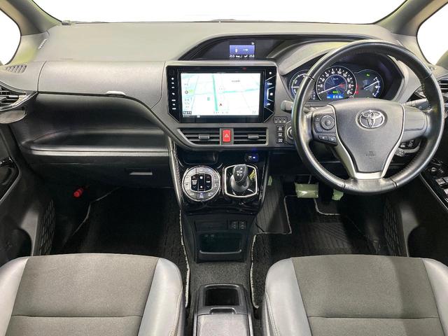 ノア ハイブリッドＳｉ　ダブルバイビーＩＩ　両側電動ドア　ＳＤナビ　バックカメラ　衝突被害軽減システム　禁煙車　ハーフレザーシート　ドラレコ　コーナーセンサー　スマートキー　ＬＥＤヘッド　ビルトインＥＴＣ　クルコン　純正１６インチアルミ（2枚目）