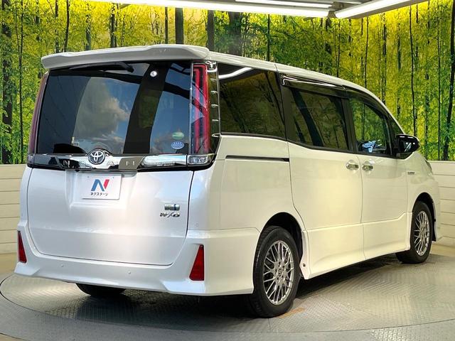 ノア ハイブリッドＳｉ　ダブルバイビーＩＩ　両側電動ドア　ＳＤナビ　バックカメラ　衝突被害軽減システム　禁煙車　ハーフレザーシート　ドラレコ　コーナーセンサー　スマートキー　ＬＥＤヘッド　ビルトインＥＴＣ　クルコン　純正１６インチアルミ（18枚目）