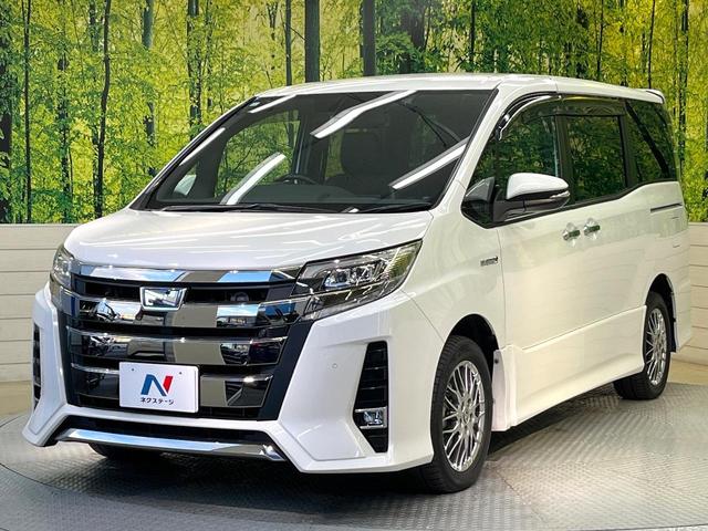 ノア ハイブリッドＳｉ　ダブルバイビーＩＩ　両側電動ドア　ＳＤナビ　バックカメラ　衝突被害軽減システム　禁煙車　ハーフレザーシート　ドラレコ　コーナーセンサー　スマートキー　ＬＥＤヘッド　ビルトインＥＴＣ　クルコン　純正１６インチアルミ（36枚目）