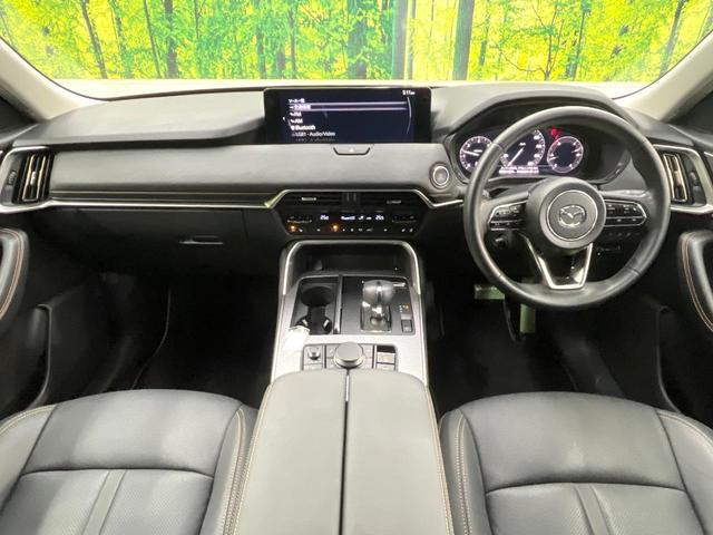ＣＸ－６０ ＸＤ　Ｌパッケージ　純正１２．３型ナビ　全周囲カメラ　フルセグ　置くだけ充電　レーダークルーズ　電動リアゲート　全席シートヒーター　純正２０インチアルミ　革シート　ステアリングヒーター　衝突軽減システム　スマートキー（2枚目）