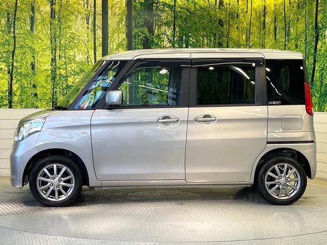 スペーシア Gリミテッド 衝突軽減システム 純正ナビ 電動ドア シートヒーター スマートキー Bluetooth接続 オートエアコン ステアリングスイッチ アイドリングストップ 横滑り防止 電動格納ミラー(50枚目)