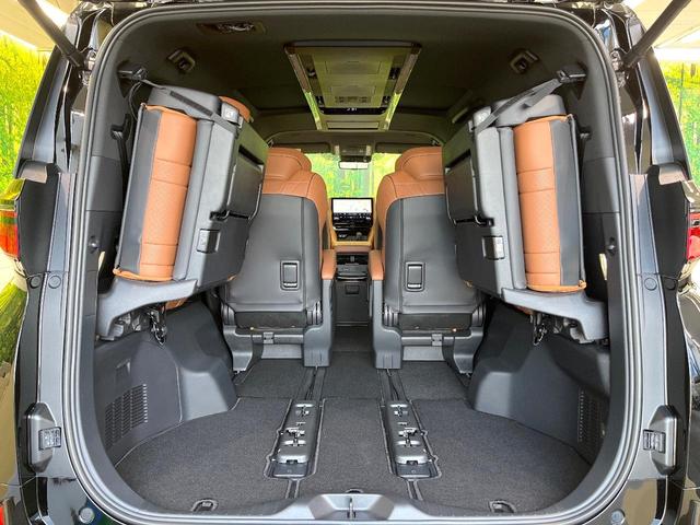 ヴェルファイアハイブリッド Ｚ　プレミア　モデリスタエアロ　ガラスルーフ　後席モニター　全周囲カメラ　１００Ｖ電源　両側電動ドア　シートベンチレーション　レーダークルーズ　茶革シート　前後席パワーシート　ブラインドスポット　オットマン（55枚目）