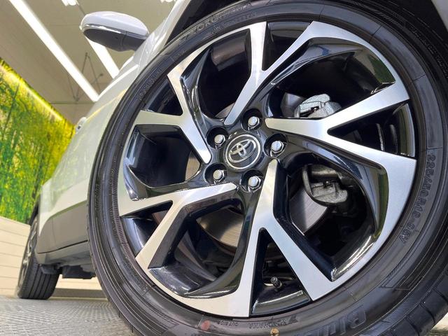 C-HR G 純正SDナビ バックカメラ 衝突被害軽減システム レザーシート コーナーセンサー デュアルエアコン LEDヘッド ETC クルコン 純正18インチアルミ 純正革巻きステアリング(12枚目)