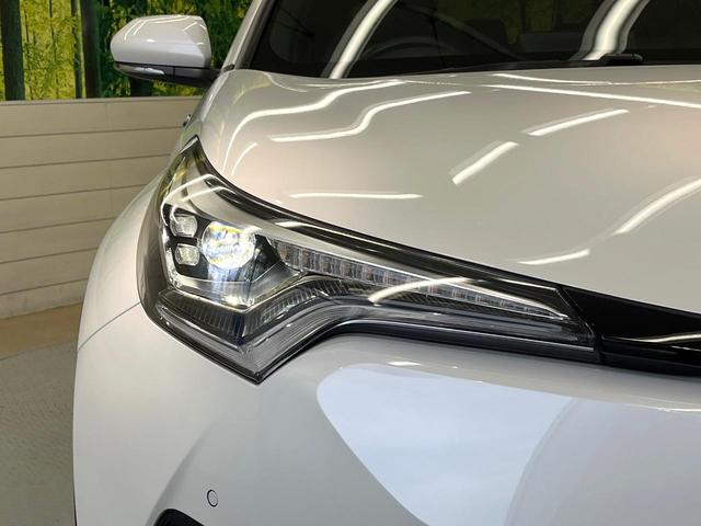 C-HR G 純正SDナビ バックカメラ 衝突被害軽減システム レザーシート コーナーセンサー デュアルエアコン LEDヘッド ETC クルコン 純正18インチアルミ 純正革巻きステアリング(13枚目)