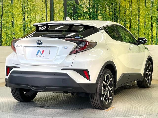 C-HR G 純正SDナビ バックカメラ 衝突被害軽減システム レザーシート コーナーセンサー デュアルエアコン LEDヘッド ETC クルコン 純正18インチアルミ 純正革巻きステアリング(17枚目)