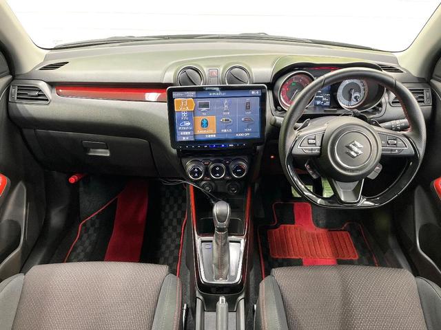 スイフトスポーツ ベースグレード セーフティサポート ALPINE11型ナビ 全周囲カメラ フルセグ レーダークルーズ シートヒーター 禁煙車 パドルシフト コーナーセンサー LEDヘッド 純正17インチアルミ スマートキー(2枚目)