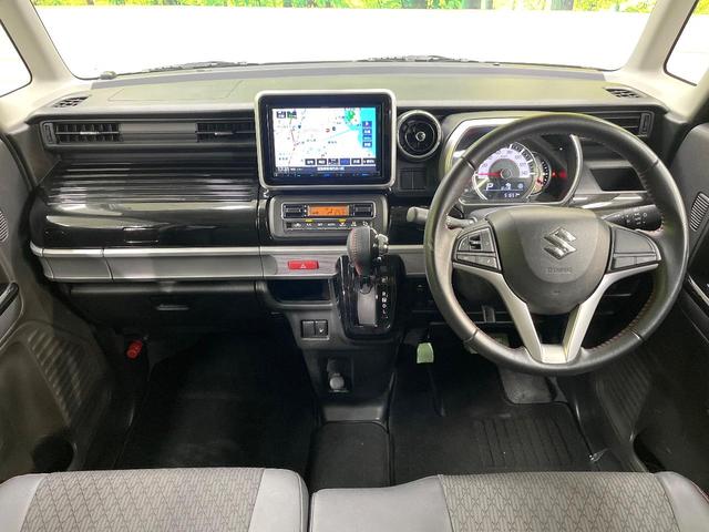 スペーシアカスタム ハイブリッドXS 8型ナビ バックカメラ セーフティサポート 両側電動ドア シートヒーター 禁煙車 ETC LEDヘッド ハーフレザー オートライト オートエアコン スマートキー 電動格納ミラー 革巻きステアリング(2枚目)