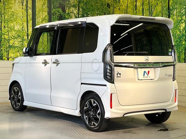 N-BOXカスタム G・Lターボホンダセンシング SDナビ バックカメラ 両側電動ドア ホンダセンシング レーダークルーズ パドルシフト LEDヘッド オートライト フォグランプ オートエアコン ETC ドラレコ スマートキー 電動格納ミラー(56枚目)