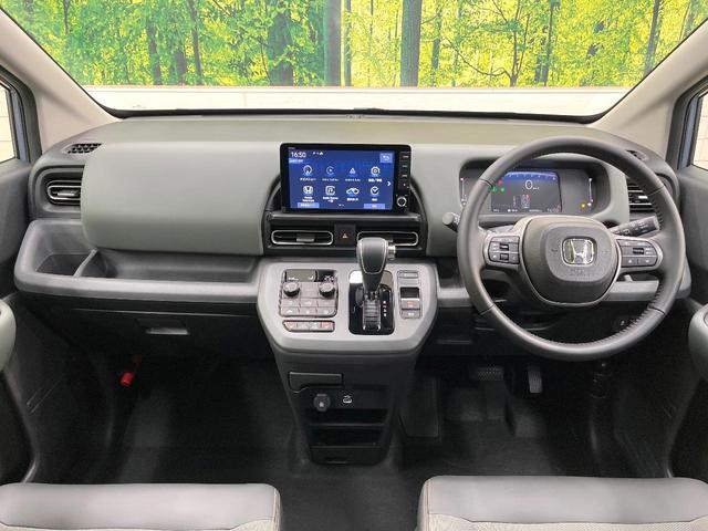 フリード クロスター　登録済未使用車　純正９型ナビ　バックカメラ　ホンダセンシング　レーダークルーズ　両側電動ドア　ハーフレザー　シートヒーター　ブラインドスポットモニター　オートエアコン　スマートキー　ＬＥＤヘッド（2枚目）