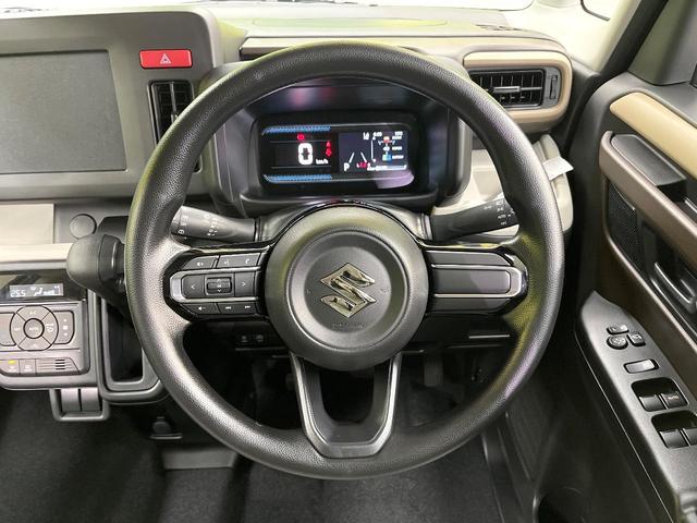 スペーシア ハイブリッドG 届出済未使用車 セーフティサポート LEDヘッド オートハイビーム オートエアコン ステアリングスイッチ アイドリングストップ スマートキー 電動格納ミラー クリアランスソナー プライバシーガラス(11枚目)