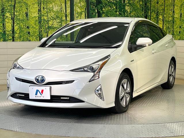 プリウス A セーフティセンス 純正9型ナビ バックカメラ レーダークルーズ 禁煙車 コーナーセンサー スマートキー LEDヘッド ビルトインETC 純正15インチアルミ オートハイビーム パークアシスト(32枚目)