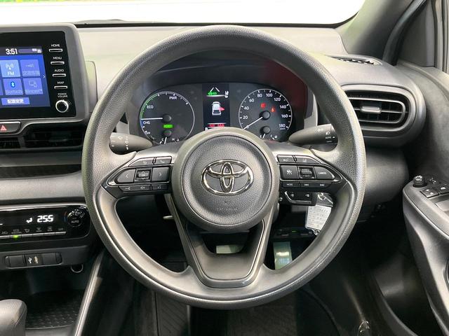 ヤリス ハイブリッドX セーフティセンス 純正ナビ バックカメラ レーダークルーズ AppleCarPlay AC100V電源 オートハイビーム オートエアコン 電動格納ミラー リモコンキー ETC(11枚目)