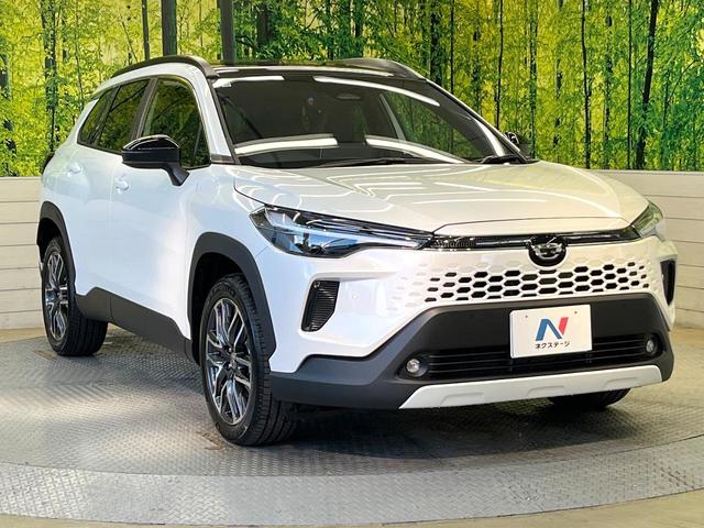 カローラクロス ハイブリッド　Ｚ　パノラマルーフ　純正１０．５型ナビ　バックカメラ　ブラインドスポットモニター　電動リアゲート　シートエアコン　パワーシート　セーフティセンス　ＬＥＤヘッド＆フォグ　オートエアコン　純正１８インチアルミ（16枚目）