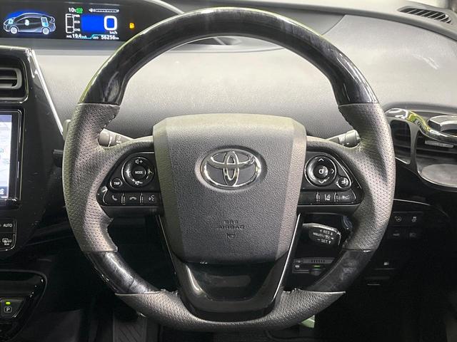 プリウス Ａ　セーフティセンス　純正９型ナビ　バックカメラ　ヘッドアップディスプレイ　ブラインドスポットモニター　レーダークルーズ　自動駐車支援　純正ＯＰ１７インチアルミ　ＬＥＤヘッド　禁煙車　ＥＴＣ　ステリモ（11枚目）