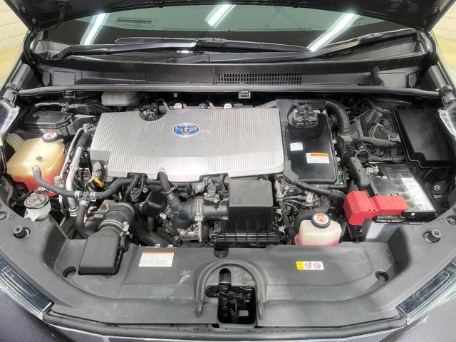 プリウス Ａ　セーフティセンス　純正９型ナビ　バックカメラ　ヘッドアップディスプレイ　ブラインドスポットモニター　レーダークルーズ　自動駐車支援　純正ＯＰ１７インチアルミ　ＬＥＤヘッド　禁煙車　ＥＴＣ　ステリモ（18枚目）