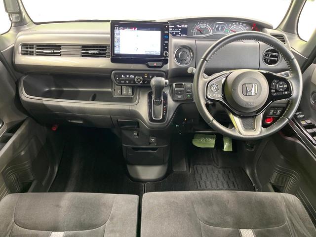 N-BOXカスタム L スタイル+ブラック 純正8型ナビ バックカメラ AppleCarPlay ホンダセンシング 両側電動ドア 純正14インチアルミ LEDヘッド&フォグ オートハイビーム オートエアコン スマートキー ETC(2枚目)