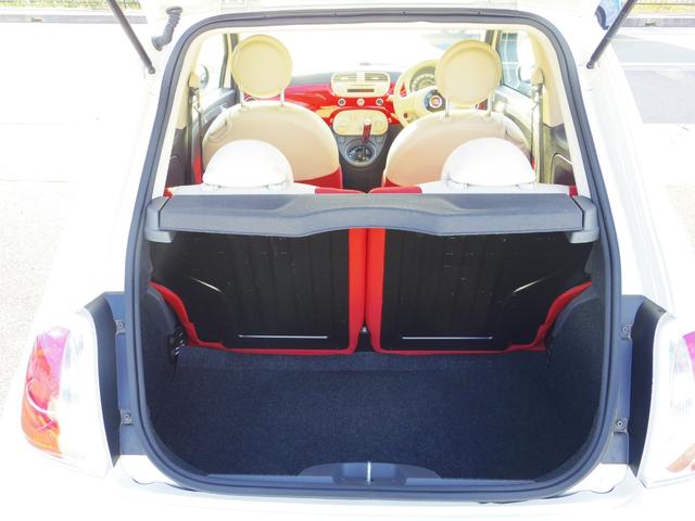 ツインエア ポップ 900CC ターボ車 赤白内装 スペアキー 純正ETC車載器 ステアリングスイッチ サイドエアバッグ 純正盗難防止装置 CDデッキ(15枚目)
