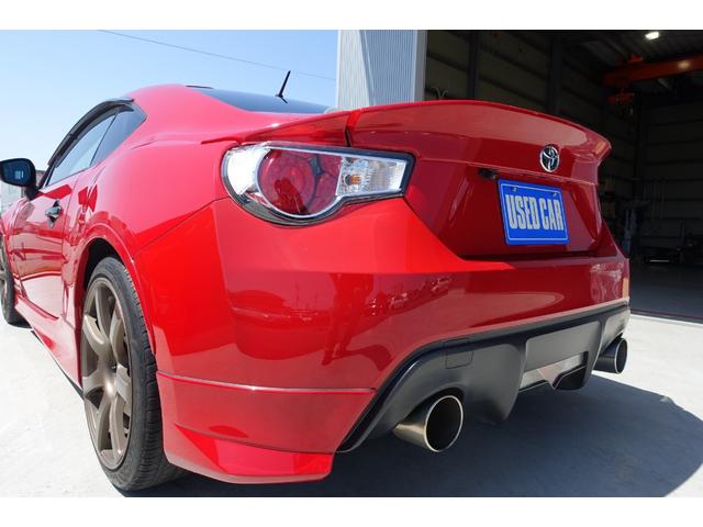 ８６ ＧＴ　モデリスタエアロ　ブリッドシート　６速マニュアル　藤壺マフラー　ＷＯＲＫ製１８インチアルミホイール　スマートキー　ナビＴＶ　バックカメラ　プッシュスタート　トムス製サクションパイプ（64枚目）