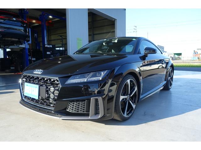 TTクーペ 45TFSIクワトロ Sラインパッケージ OP19インチホイール LEDヘッドライト 純正ナビ バックカメラ サイドアシスト シートヒーター バーチャルコクピット ハーフレザーシート パドルシフト プッシュスタート キー2個 保証書 取説(3枚目)