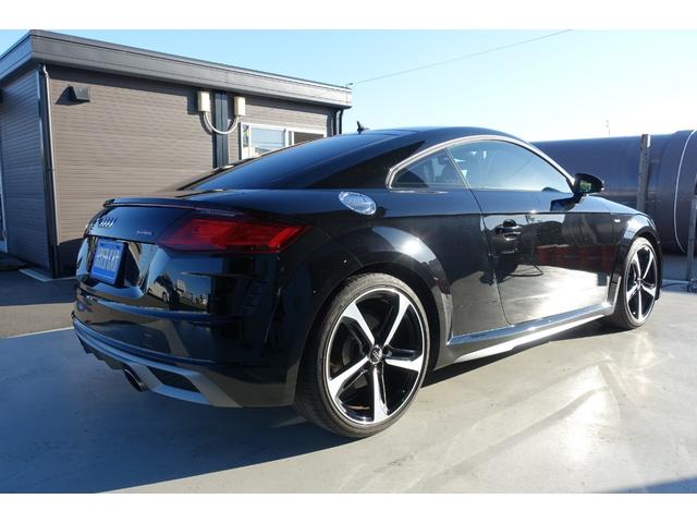 TTクーペ 45TFSIクワトロ Sラインパッケージ OP19インチホイール LEDヘッドライト 純正ナビ バックカメラ サイドアシスト シートヒーター バーチャルコクピット ハーフレザーシート パドルシフト プッシュスタート キー2個 保証書 取説(5枚目)