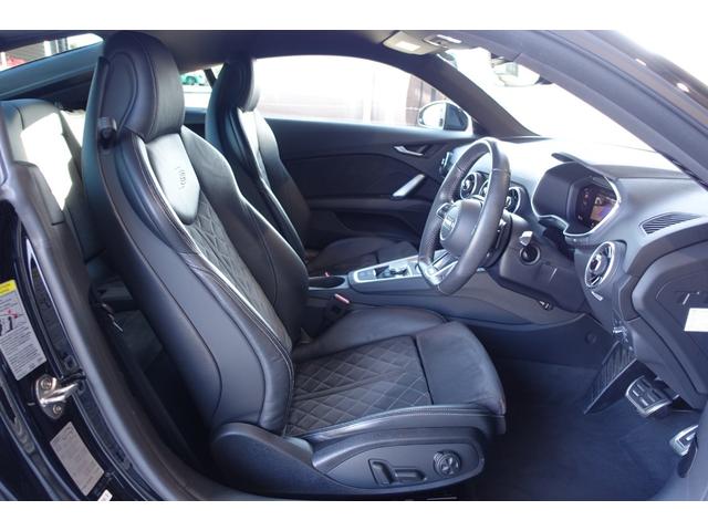 TTクーペ 45TFSIクワトロ Sラインパッケージ OP19インチホイール LEDヘッドライト 純正ナビ バックカメラ サイドアシスト シートヒーター バーチャルコクピット ハーフレザーシート パドルシフト プッシュスタート キー2個 保証書 取説(7枚目)