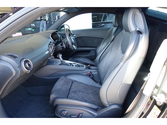 TTクーペ 45TFSIクワトロ Sラインパッケージ OP19インチホイール LEDヘッドライト 純正ナビ バックカメラ サイドアシスト シートヒーター バーチャルコクピット ハーフレザーシート パドルシフト プッシュスタート キー2個 保証書 取説(11枚目)