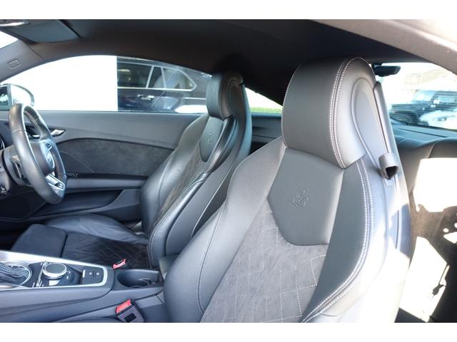 TTクーペ 45TFSIクワトロ Sラインパッケージ OP19インチホイール LEDヘッドライト 純正ナビ バックカメラ サイドアシスト シートヒーター バーチャルコクピット ハーフレザーシート パドルシフト プッシュスタート キー2個 保証書 取説(13枚目)