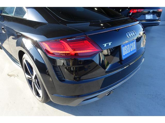 TTクーペ 45TFSIクワトロ Sラインパッケージ OP19インチホイール LEDヘッドライト 純正ナビ バックカメラ サイドアシスト シートヒーター バーチャルコクピット ハーフレザーシート パドルシフト プッシュスタート キー2個 保証書 取説(40枚目)