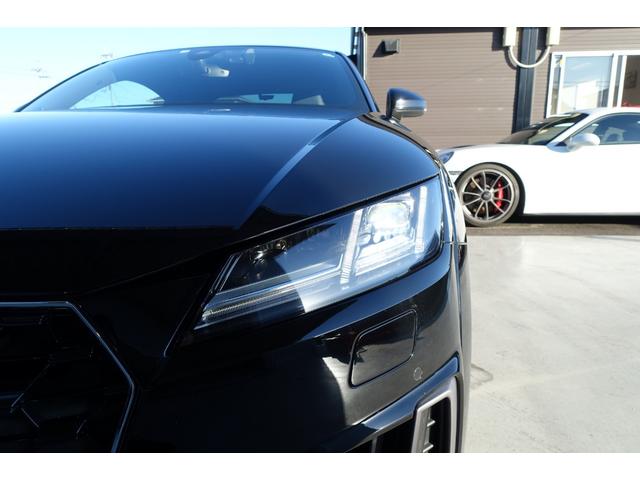 TTクーペ 45TFSIクワトロ Sラインパッケージ OP19インチホイール LEDヘッドライト 純正ナビ バックカメラ サイドアシスト シートヒーター バーチャルコクピット ハーフレザーシート パドルシフト プッシュスタート キー2個 保証書 取説(64枚目)