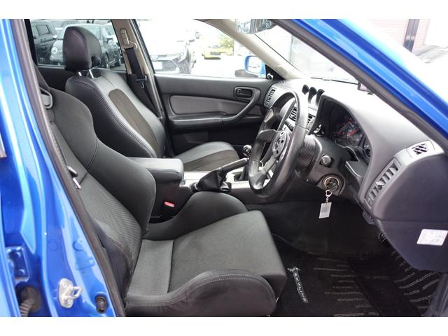 スカイライン ２５ＧＴ－Ｘターボ　５速ミッション載替公認　ベイサイドブルー　レカロシート　ＨＫＳエアクリ＆マフラー　ＴＥＩＮ車高調　ＷＯＲＫエモーションアルミホイール　ブリッツインタークーラー　フルエアロ　ＫＯＹＯラジエター（14枚目）