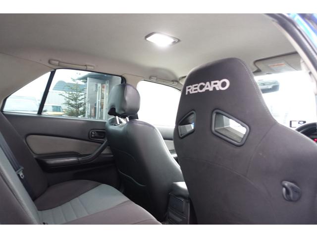 スカイライン ２５ＧＴ－Ｘターボ　５速ミッション載替公認　ベイサイドブルー　レカロシート　ＨＫＳエアクリ＆マフラー　ＴＥＩＮ車高調　ＷＯＲＫエモーションアルミホイール　ブリッツインタークーラー　フルエアロ　ＫＯＹＯラジエター（19枚目）