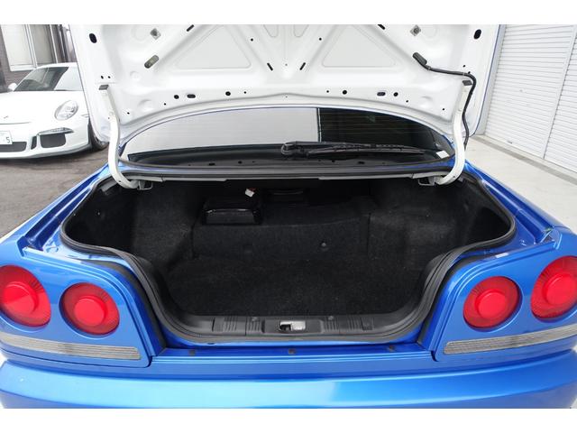 スカイライン ２５ＧＴ－Ｘターボ　５速ミッション載替公認　ベイサイドブルー　レカロシート　ＨＫＳエアクリ＆マフラー　ＴＥＩＮ車高調　ＷＯＲＫエモーションアルミホイール　ブリッツインタークーラー　フルエアロ　ＫＯＹＯラジエター（21枚目）