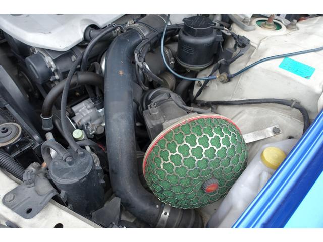 スカイライン ２５ＧＴ－Ｘターボ　５速ミッション載替公認　ベイサイドブルー　レカロシート　ＨＫＳエアクリ＆マフラー　ＴＥＩＮ車高調　ＷＯＲＫエモーションアルミホイール　ブリッツインタークーラー　フルエアロ　ＫＯＹＯラジエター（37枚目）