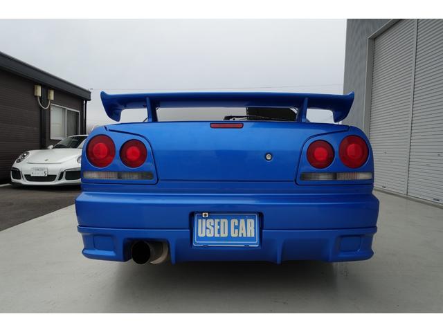 スカイライン ２５ＧＴ－Ｘターボ　５速ミッション載替公認　ベイサイドブルー　レカロシート　ＨＫＳエアクリ＆マフラー　ＴＥＩＮ車高調　ＷＯＲＫエモーションアルミホイール　ブリッツインタークーラー　フルエアロ　ＫＯＹＯラジエター（66枚目）