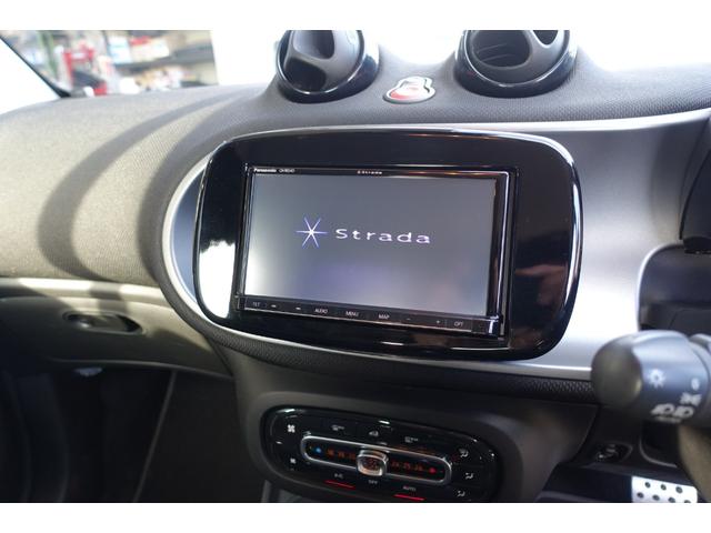 スマートフォーツーカブリオ BRABUS スポーツ ストラーダナビTV バックカメラ ブラックレザーシート シートヒーター レッドソフトトップ ETC クルーズコントロール 純正アルミホイール キーレス 保証書 取説(25枚目)