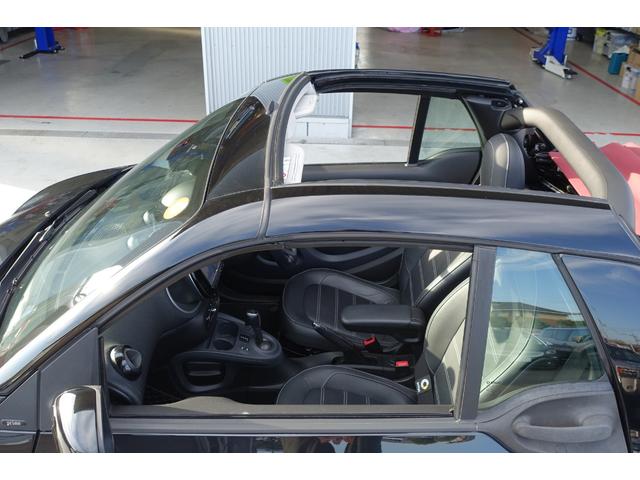 スマートフォーツーカブリオ BRABUS スポーツ ストラーダナビTV バックカメラ ブラックレザーシート シートヒーター レッドソフトトップ ETC クルーズコントロール 純正アルミホイール キーレス 保証書 取説(36枚目)