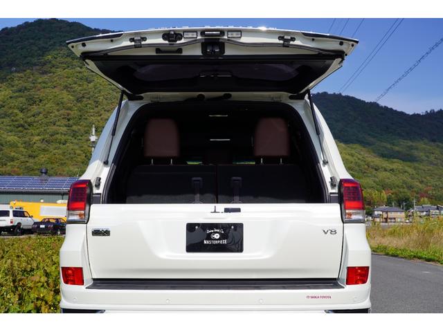 ランドクルーザー ZX ワンオーナー!!屋内保管車両!!茶本革・サンルーフ・後席モニター・シートベンチレーション・シートヒーター(21枚目)