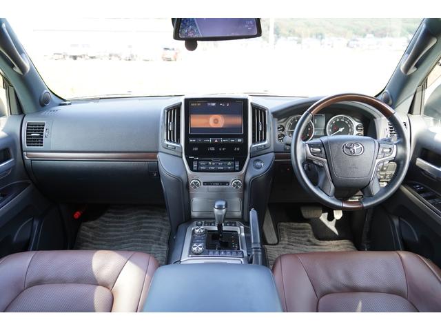 ランドクルーザー ZX ワンオーナー!!屋内保管車両!!茶本革・サンルーフ・後席モニター・シートベンチレーション・シートヒーター(44枚目)