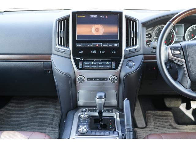 ランドクルーザー ZX ワンオーナー!!屋内保管車両!!茶本革・サンルーフ・後席モニター・シートベンチレーション・シートヒーター(45枚目)