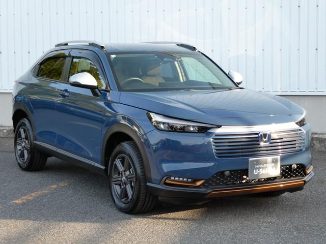 ヴェゼル ｅ：ＨＥＶＸ・ＨｕＮＴパッケージ　元デモカー・純正ナビ・バックカメラ・ドラレコ・ＥＴＣ付　地デジフルセグ　サイドエアバッグ　Ｂカメラ　クリアランスソナー　横滑り防止機能　スマートキー　禁煙　オートライト　ＥＴＣ車載器　エアコン　ＤＶＤ（14枚目）