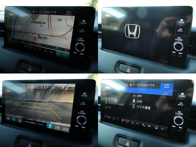 ヴェゼル e:HEVZ 純正ナビ・バックカメラ・ドラレコ・ETC付 衝突回避支援ブレーキ機能 1オナ スマキ Pトランク フルオートエアコン Dレコ エアバッグ 両席エアバック Rカメ パワーウィンドウ LEDランプ 禁煙(3枚目)