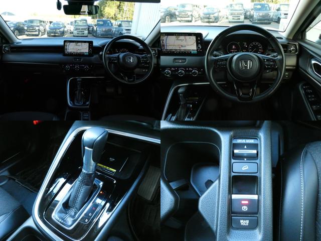 ヴェゼル e:HEVZ 純正ナビ・バックカメラ・ドラレコ・ETC付 衝突回避支援ブレーキ機能 1オナ スマキ Pトランク フルオートエアコン Dレコ エアバッグ 両席エアバック Rカメ パワーウィンドウ LEDランプ 禁煙(4枚目)