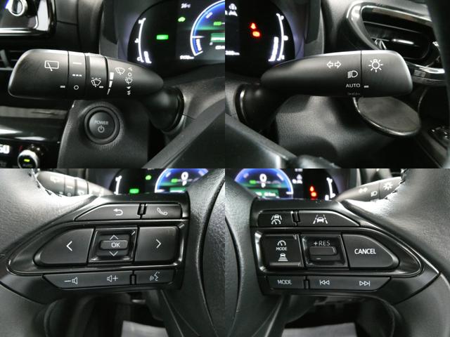 ヤリスクロス ハイブリッドZ 純正ナビ・バックカメラ・ドラレコ・ETC付 ドライブレコーダ インテリジェントキー シ-トヒ-タ- LEDライト 1オ-ナ- リアカメラ クルーズコントロール 横滑り防止システム 禁煙 電動シ-ト(4枚目)